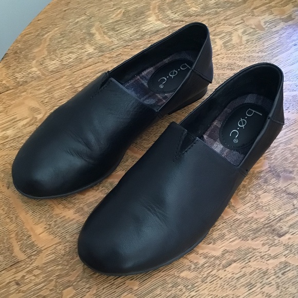 B.O.C Suree Black Leather Shoes 6.5 - Picture 6 of 15